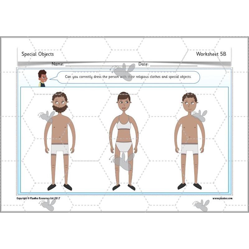 PlanBee Special Objects: World Religions - KS1 Year 1 RE Lesson Planning