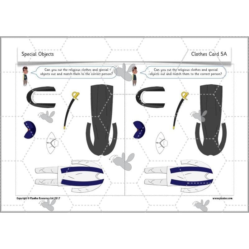 PlanBee Special Objects: World Religions - KS1 Year 1 RE Lesson Planning