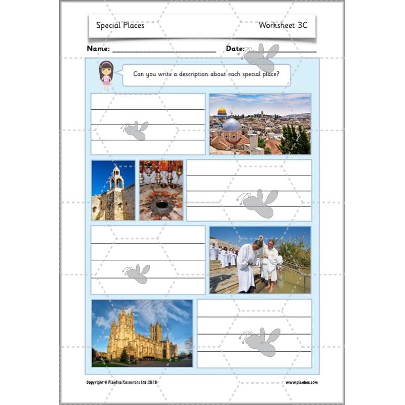 PlanBee Places of Worship & Pilgrimages: KS1 RE Lesson Plans | Year 1 & Year 2