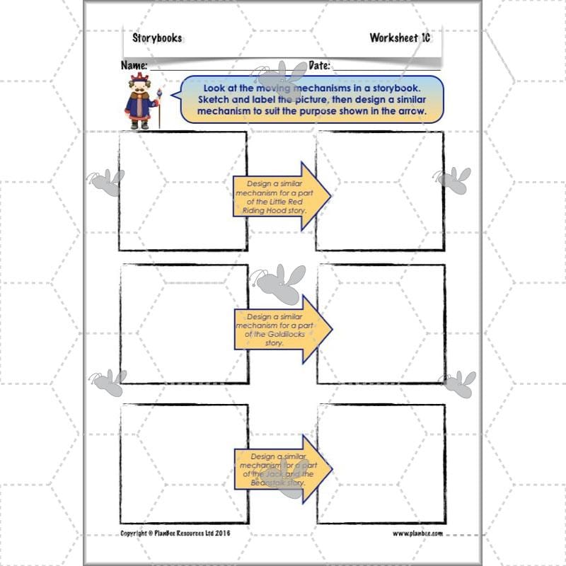 PlanBee Storybooks - Moving Mechanisms: KS2 DT Primary Resources | PlanBee