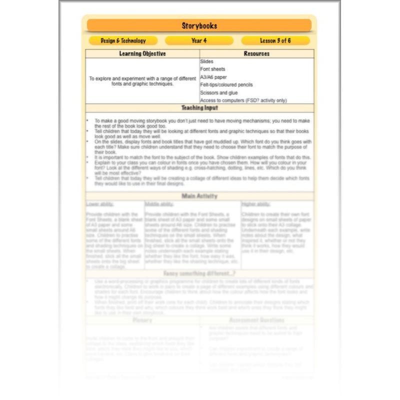 PlanBee Storybooks - Moving Mechanisms: KS2 DT Primary Resources | PlanBee