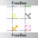 PlanBee FREE Symmetrical Patterns Worksheets by PlanBee