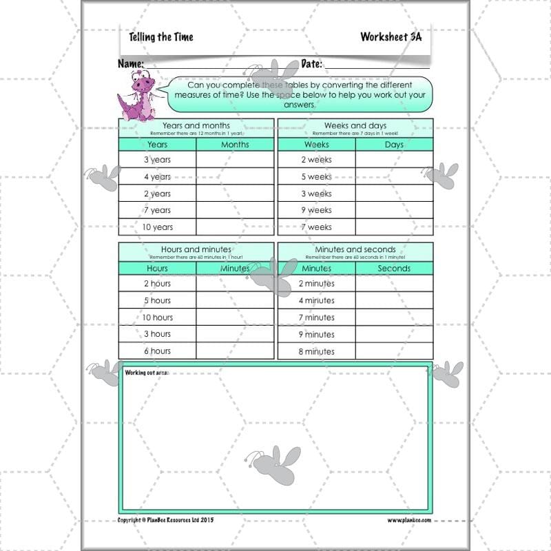 PlanBee Telling the Time KS2 | Year 4 Maths Lessons and Resources