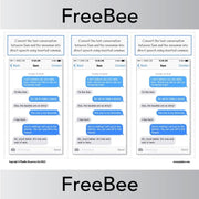 Free Text Message Conversations by PlanBee