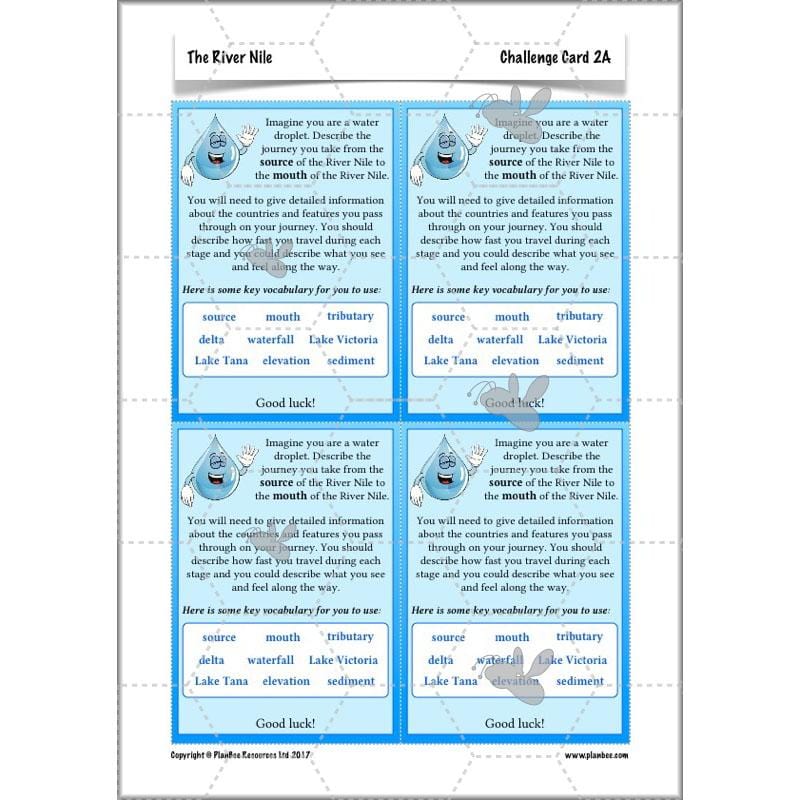 PlanBee The River Nile KS2 Geography Lessons created by PlanBee