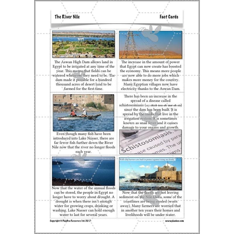 PlanBee The River Nile KS2 Geography Lessons created by PlanBee