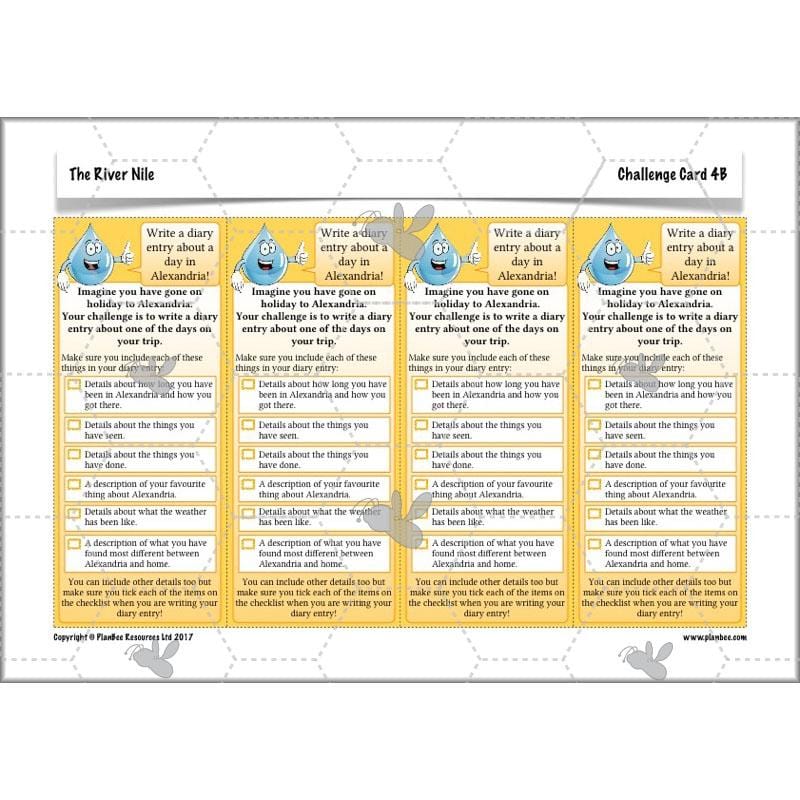 PlanBee The River Nile KS2 Geography Lessons created by PlanBee