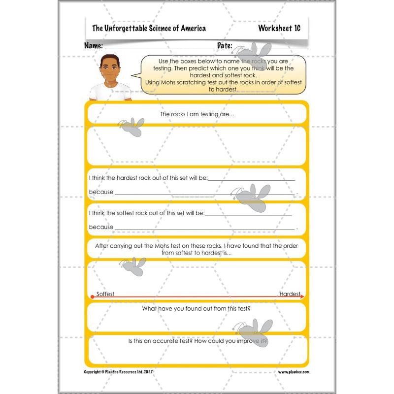 PlanBee The Unforgettable Science of America: KS2 Science Planning