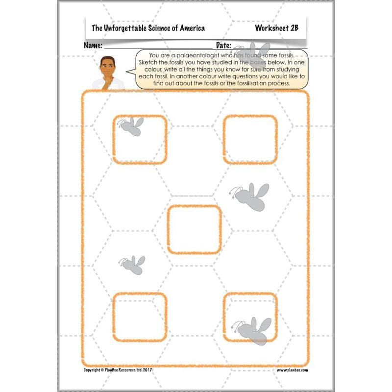 PlanBee The Unforgettable Science of America: KS2 Science Planning