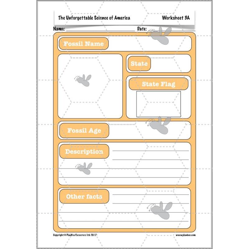 PlanBee The Unforgettable Science of America: KS2 Science Planning