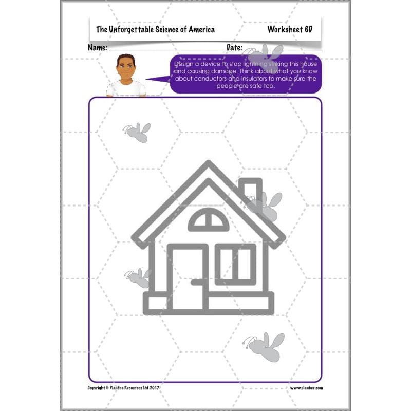 PlanBee The Unforgettable Science of America: KS2 Science Planning