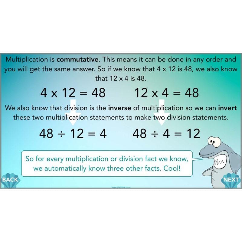 PlanBee Times Table Facts - Complete Maths Planning and Resources for Year 4