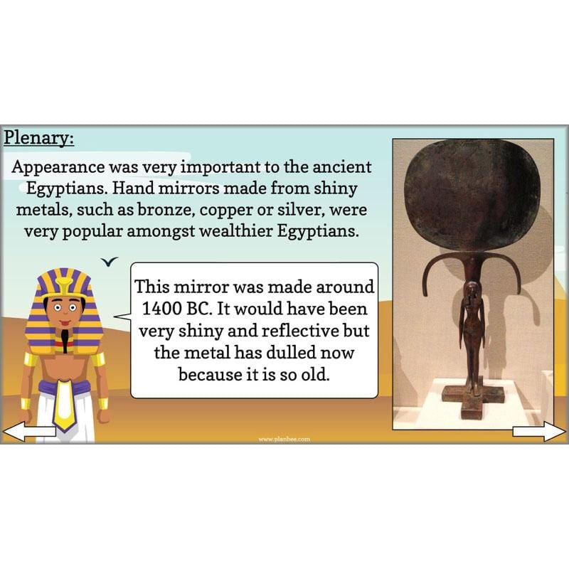 PlanBee Ancient Egypt Science - Light and Shadow: Year 3 Science