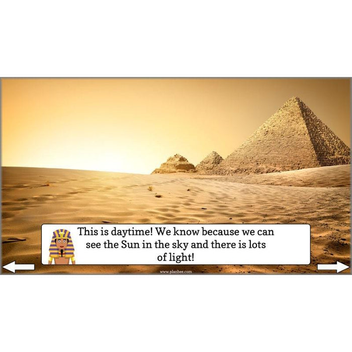 PlanBee Ancient Egypt Science - Light and Shadow: Year 3 Science