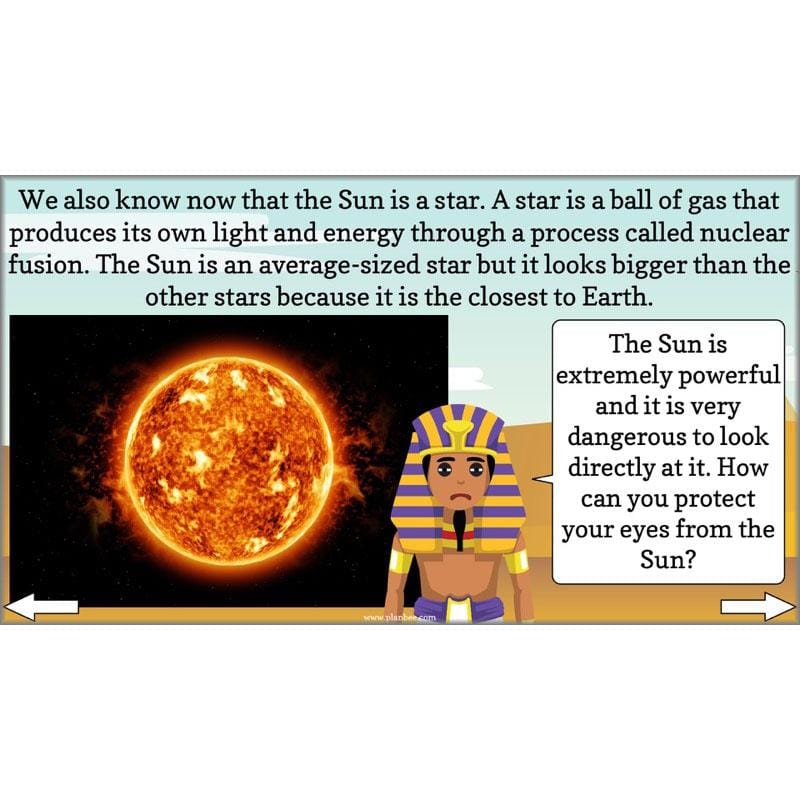 PlanBee Ancient Egypt Science - Light and Shadow: Year 3 Science