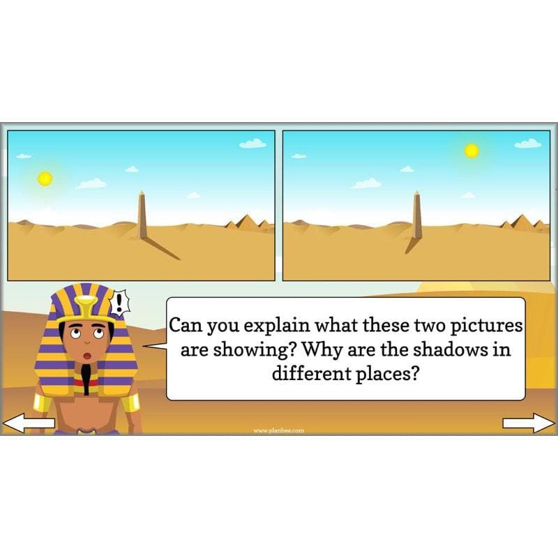 PlanBee Ancient Egypt Science - Light and Shadow: Year 3 Science