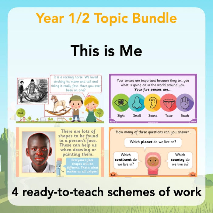 PlanBee This is Me Topic Bundle KS1 Lessons & Resources by PlanBee