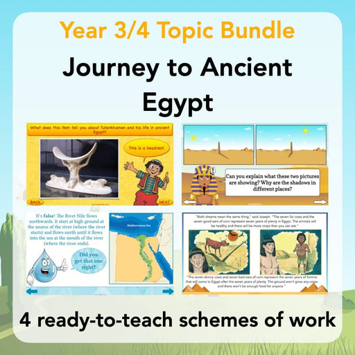 PlanBee Ancient Egypt KS2 Activities - Year 3/4 Topic by PlanBee