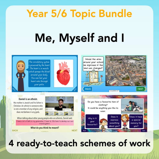 PlanBee Me, Myself and I Topic - Year 5 & Year 6 Topic by PlanBee