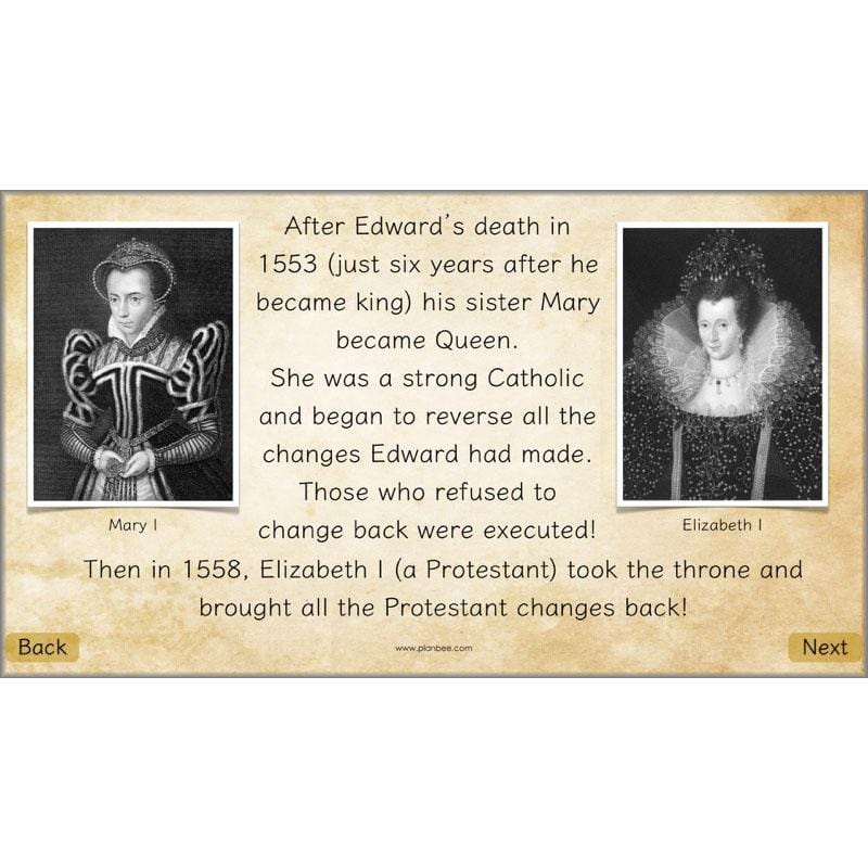 PlanBee Tudor Christianity: Tudor Religion KS2 RE Lessons by PlanBee