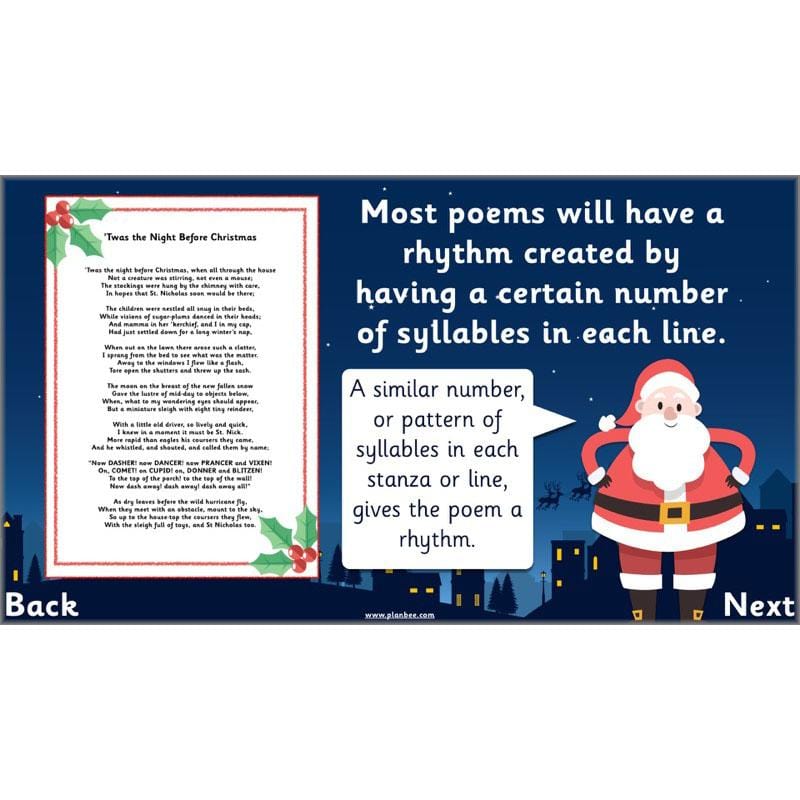 PlanBee Twas the Night Before Christmas Lesson Plans | Year 2 Poetry