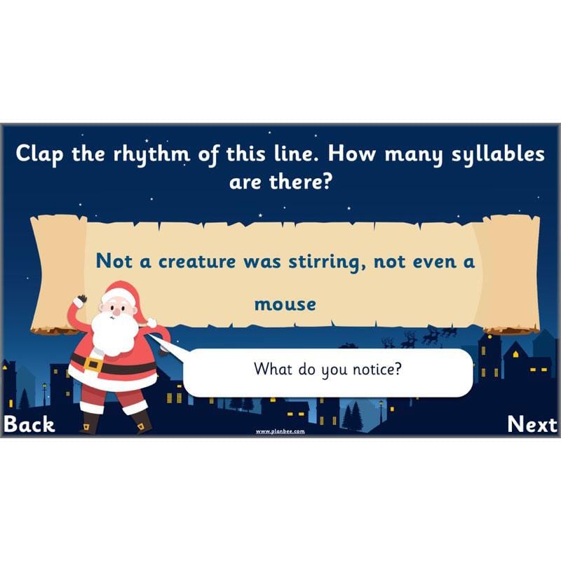 PlanBee Twas the Night Before Christmas Lesson Plans | Year 2 Poetry