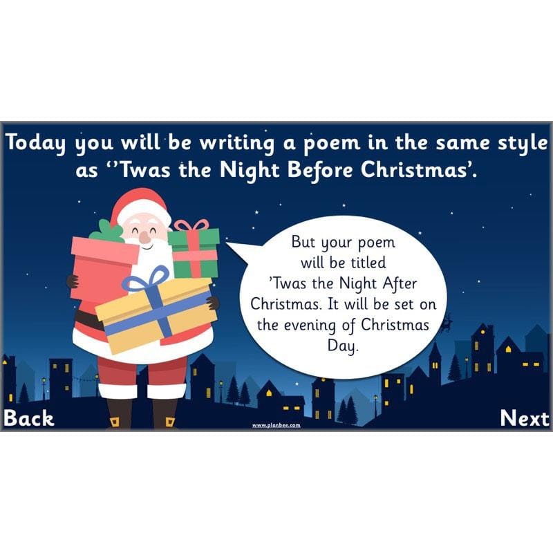 PlanBee Twas the Night Before Christmas Lesson Plans | Year 2 Poetry