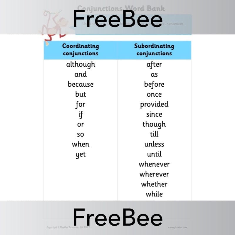 PlanBee FREE Uplevelling Sentences Worksheet and Word Banks by PlanBee