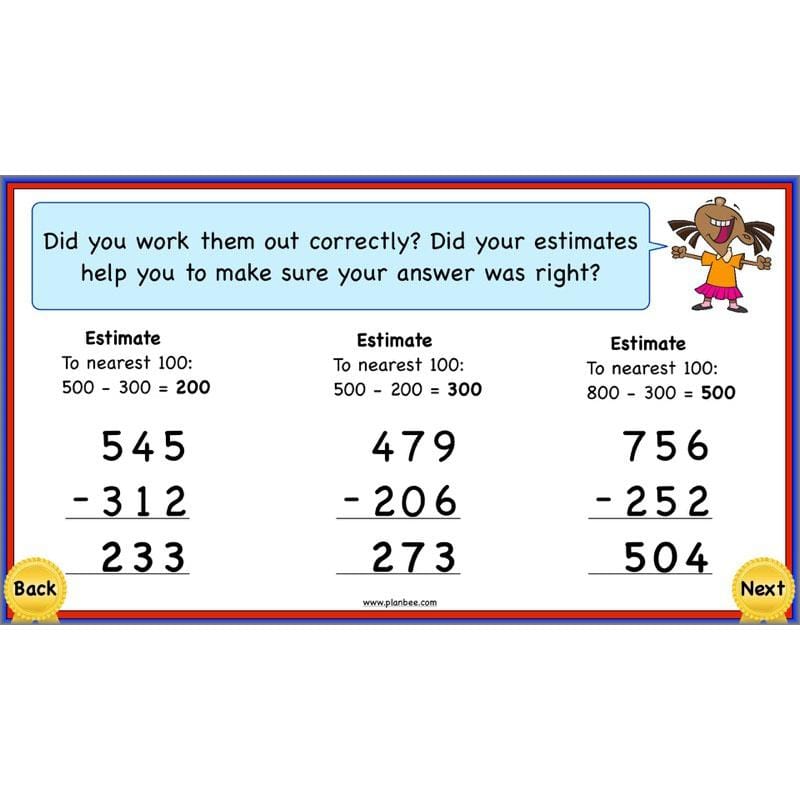 PlanBee Using Addition & Subtraction 1 - Year 4 Maths Planning and Resources