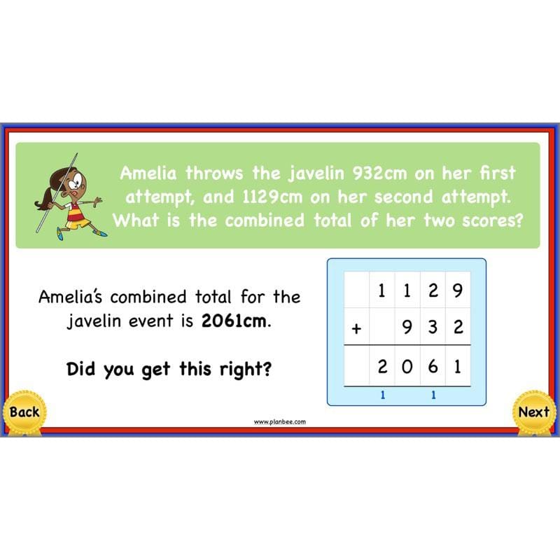 PlanBee Using Addition & Subtraction 1 - Year 4 Maths Planning and Resources