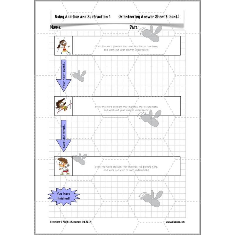 PlanBee Using Addition & Subtraction 1 - Year 4 Maths Planning and Resources