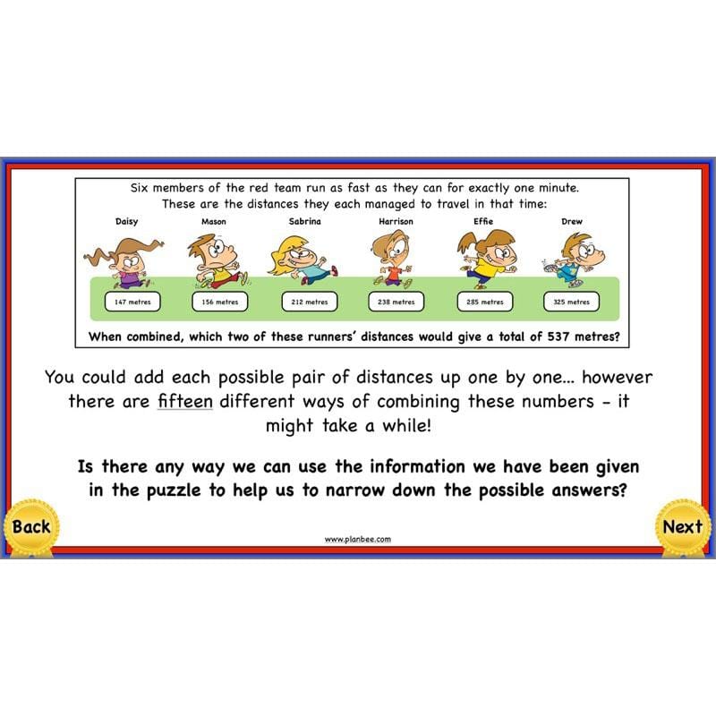 PlanBee Using Addition & Subtraction 2 - Complete Y4 Maths Lessons & Resources
