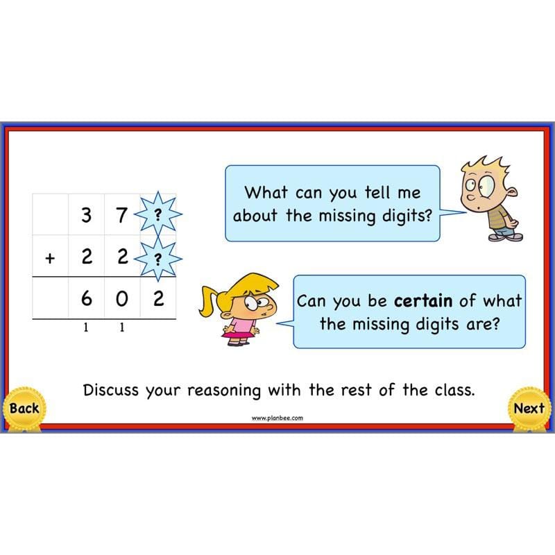 PlanBee Using Addition & Subtraction 2 - Complete Y4 Maths Lessons & Resources