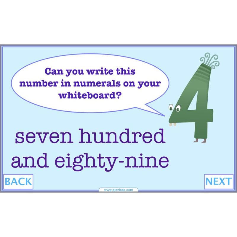 PlanBee Using Place Value: KS2 Maths Planning for Year 3