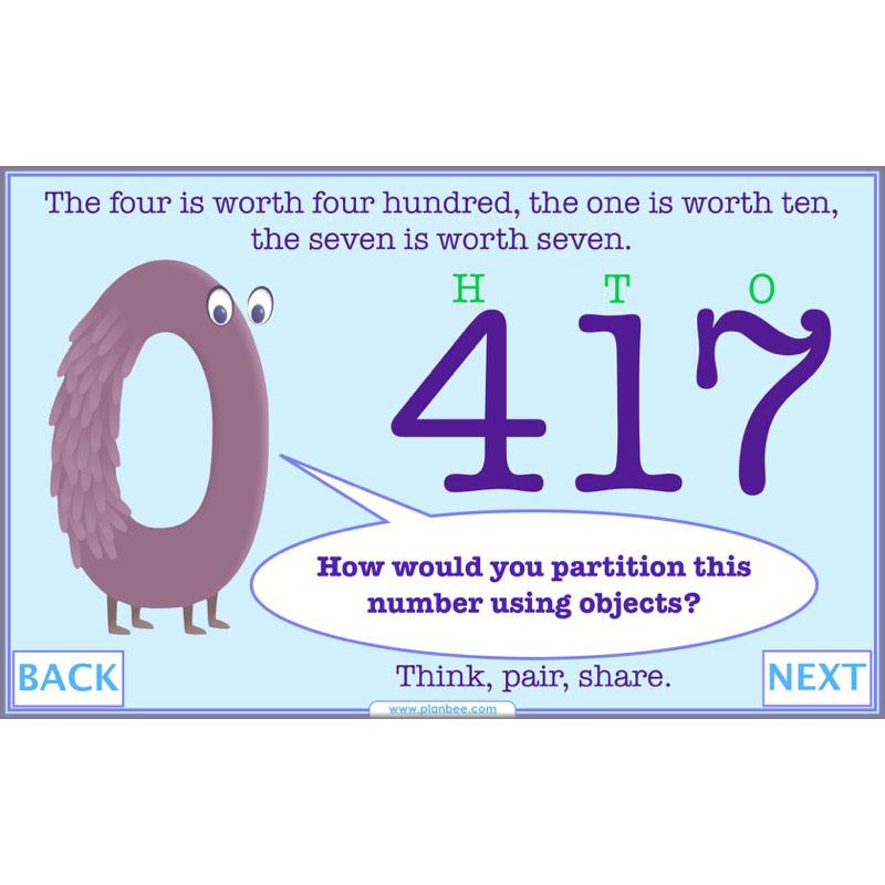 PlanBee Using Place Value: KS2 Maths Planning for Year 3