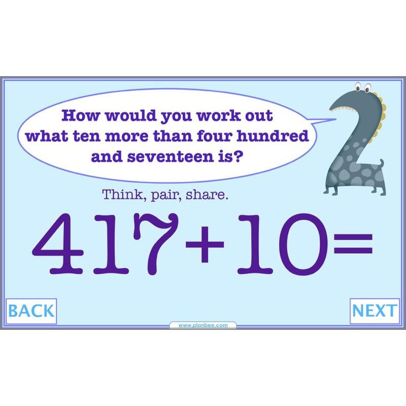 PlanBee Using Place Value: KS2 Maths Planning for Year 3