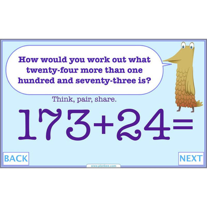 PlanBee Using Place Value: KS2 Maths Planning for Year 3