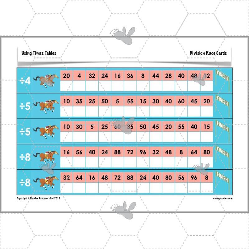 PlanBee Using Times Tables: Year 3 PlanBee Maths Multiplication & Division