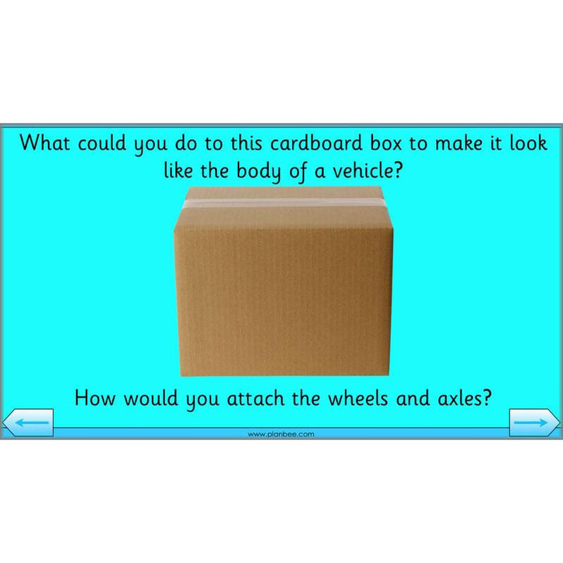 Moving Vehicles KS1 Year 2 DT Lesson Planning by PlanBee