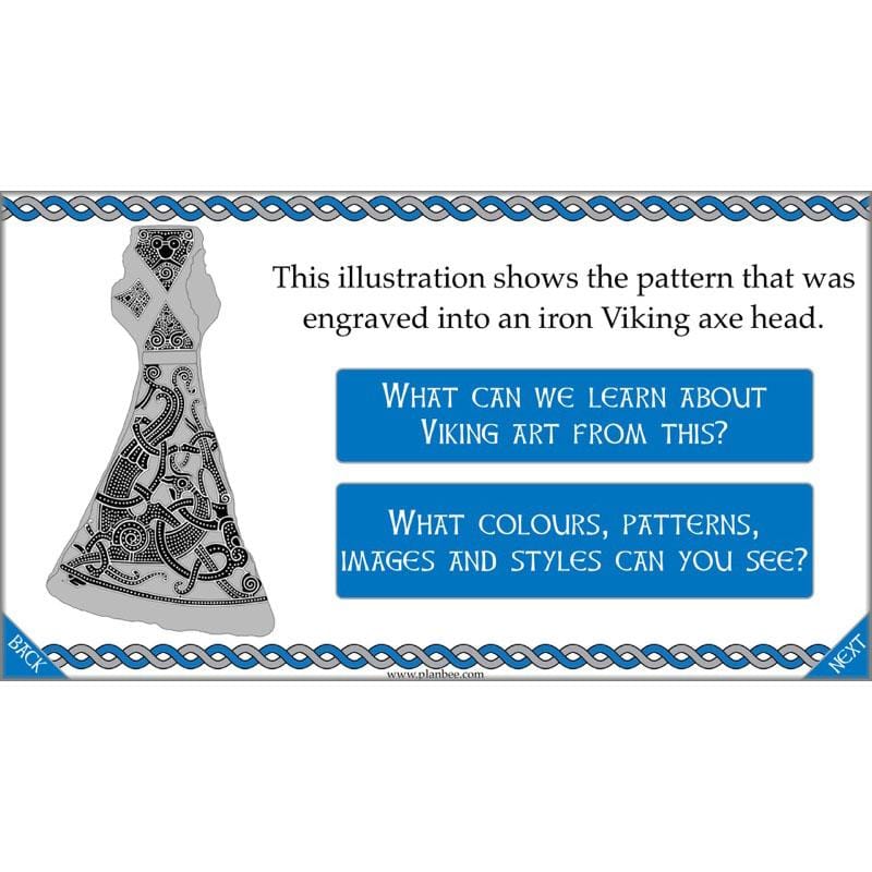 PlanBee Viking Art KS2 Lessons | Year 5 and Year 6 Art by PlanBee