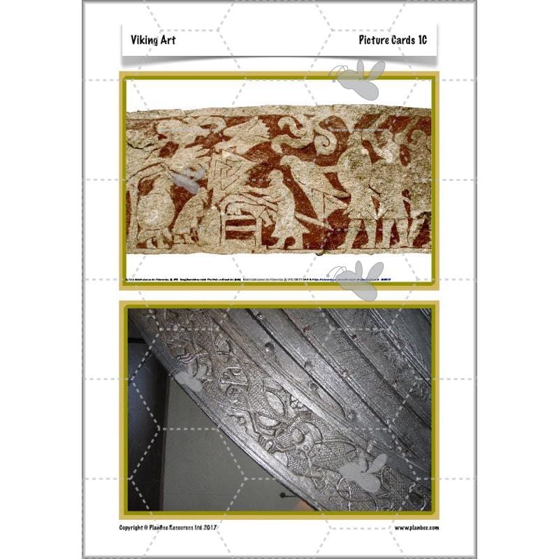PlanBee Viking Art KS2 Lessons | Year 5 and Year 6 Art by PlanBee