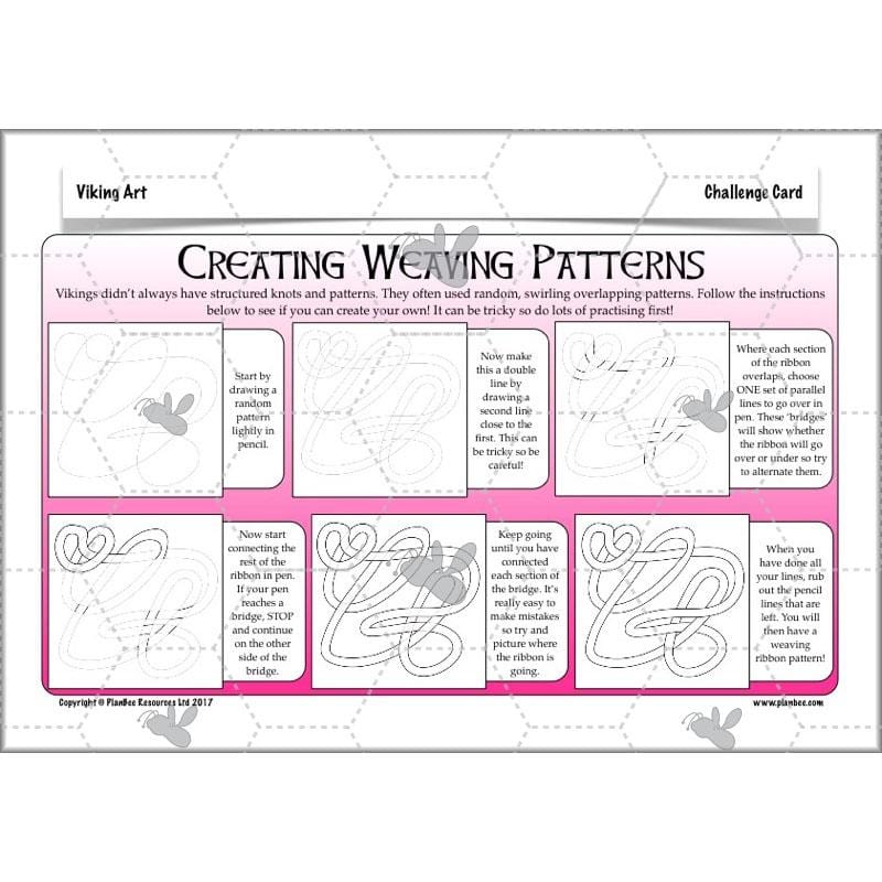 PlanBee Viking Art KS2 Lessons | Year 5 and Year 6 Art by PlanBee