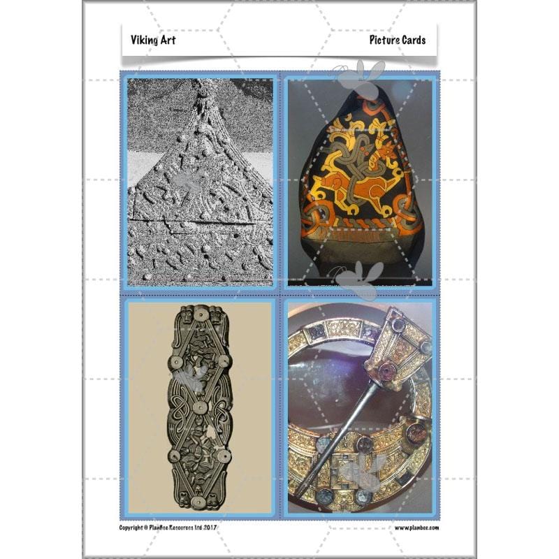 PlanBee Viking Art KS2 Lessons | Year 5 and Year 6 Art by PlanBee