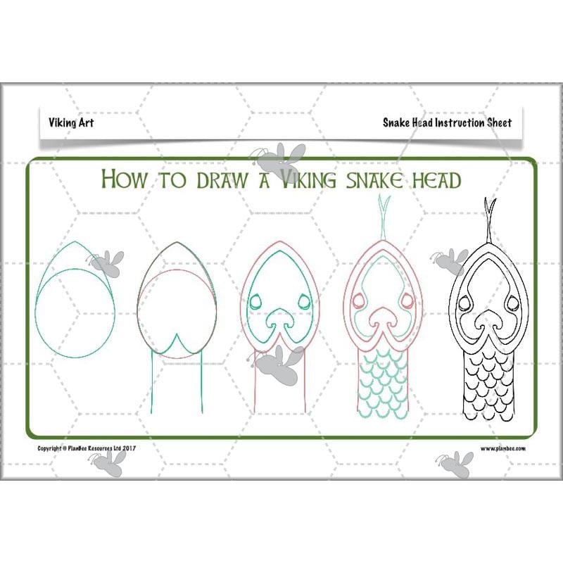 PlanBee Viking Art KS2 Lessons | Year 5 and Year 6 Art by PlanBee