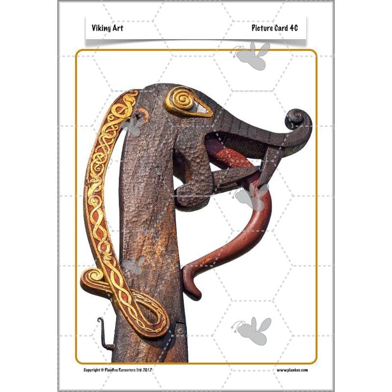 PlanBee Viking Art KS2 Lessons | Year 5 and Year 6 Art by PlanBee