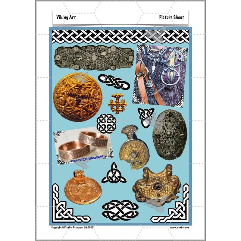 PlanBee Viking Art KS2 Lessons | Year 5 and Year 6 Art by PlanBee