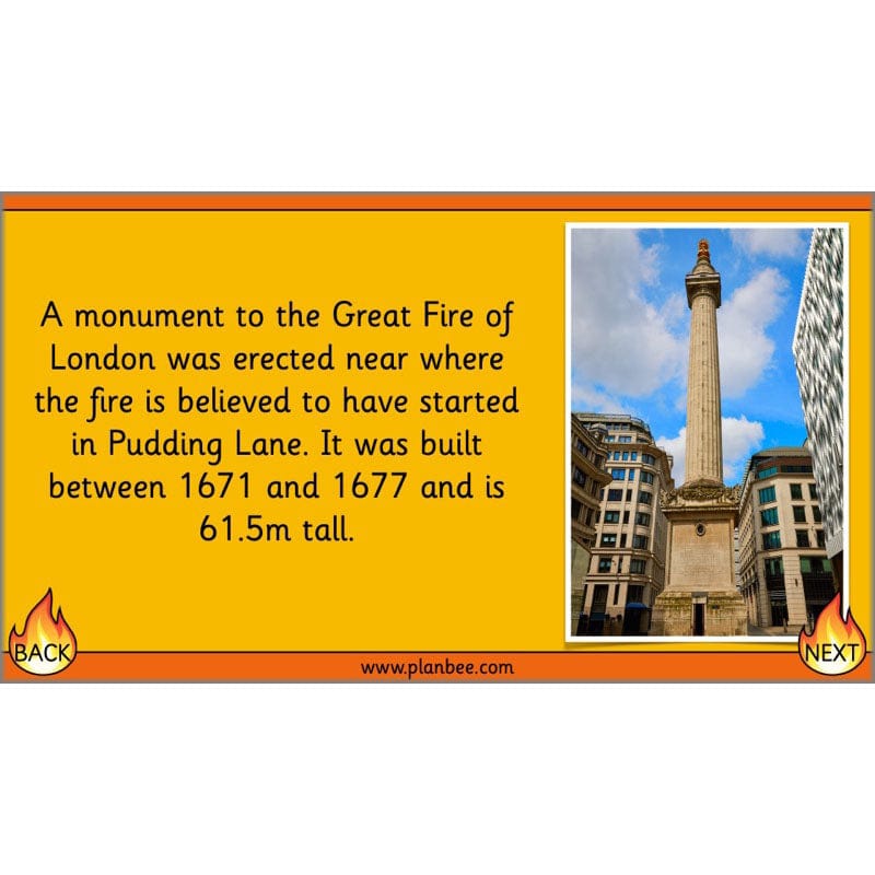 PlanBee Vlad and the Great Fire of London Planning - Year 2 