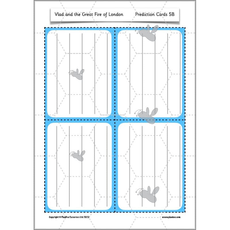 PlanBee Vlad and the Great Fire of London Planning - Year 2 