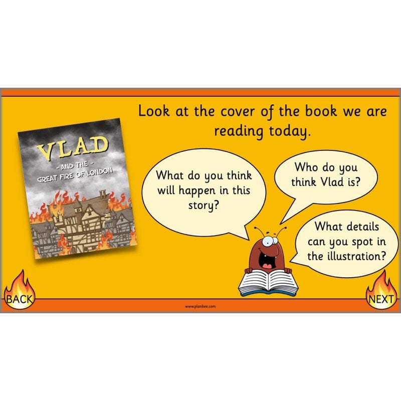 PlanBee Vlad and the Great Fire of London Planning - Year 2 