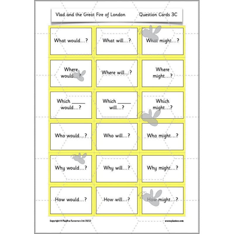 PlanBee Vlad and the Great Fire of London Planning - Year 2 